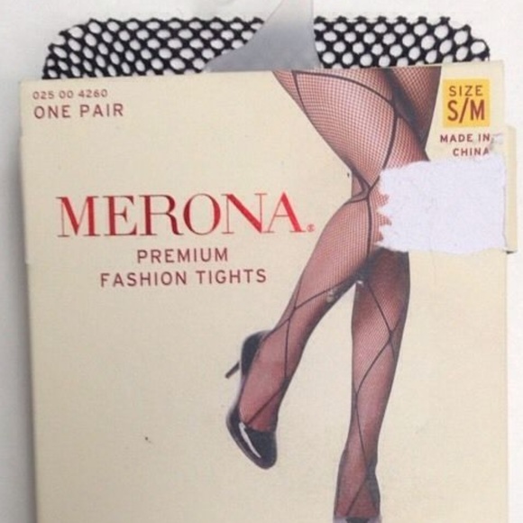 Merona Accessories - Merona Fashion Tights Ebony Black Fishnet Cosplay